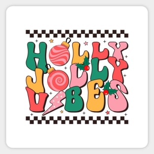 Holly Jolly Vibes Sticker